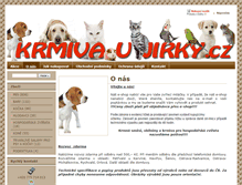 Tablet Screenshot of krmivaujirky.cz